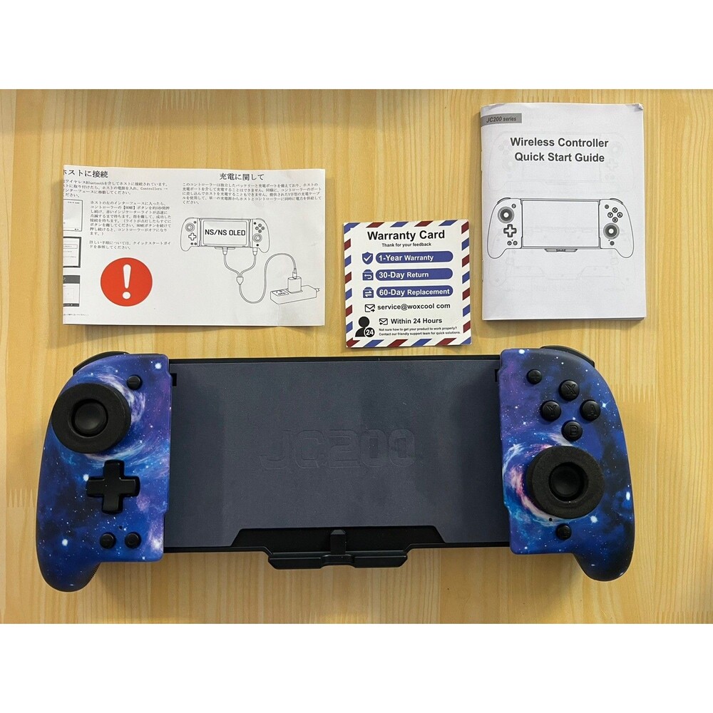 NexiGo Hall Effect Gripcon with Hall Sensing Joystick for Switch/Switch OLED